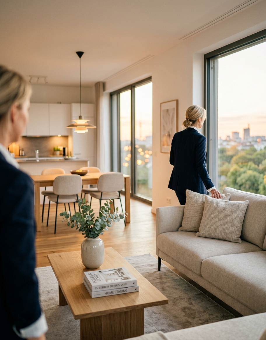 Immobilien-Staging 2026: Der komplette Leitfaden für Makler