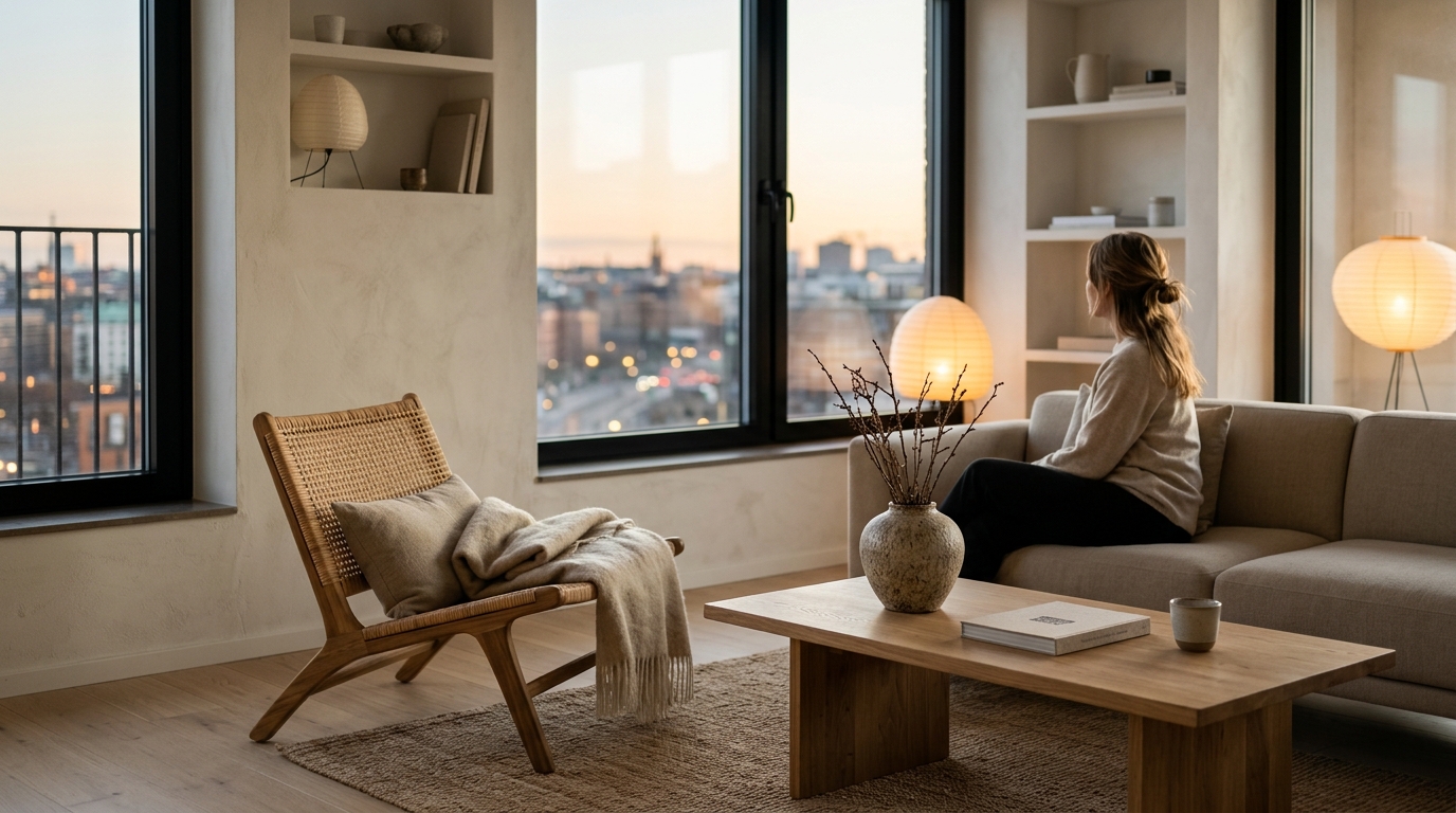 Japandi interior style 2026: Stilen millennials betalar för