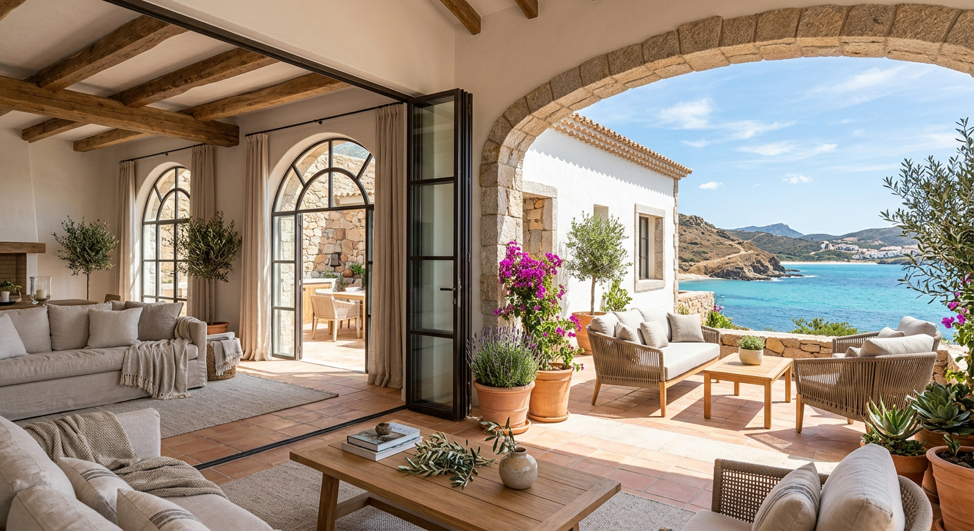 Mediterranes Styling für Küstenimmobilien: Tipps & KI-Tools