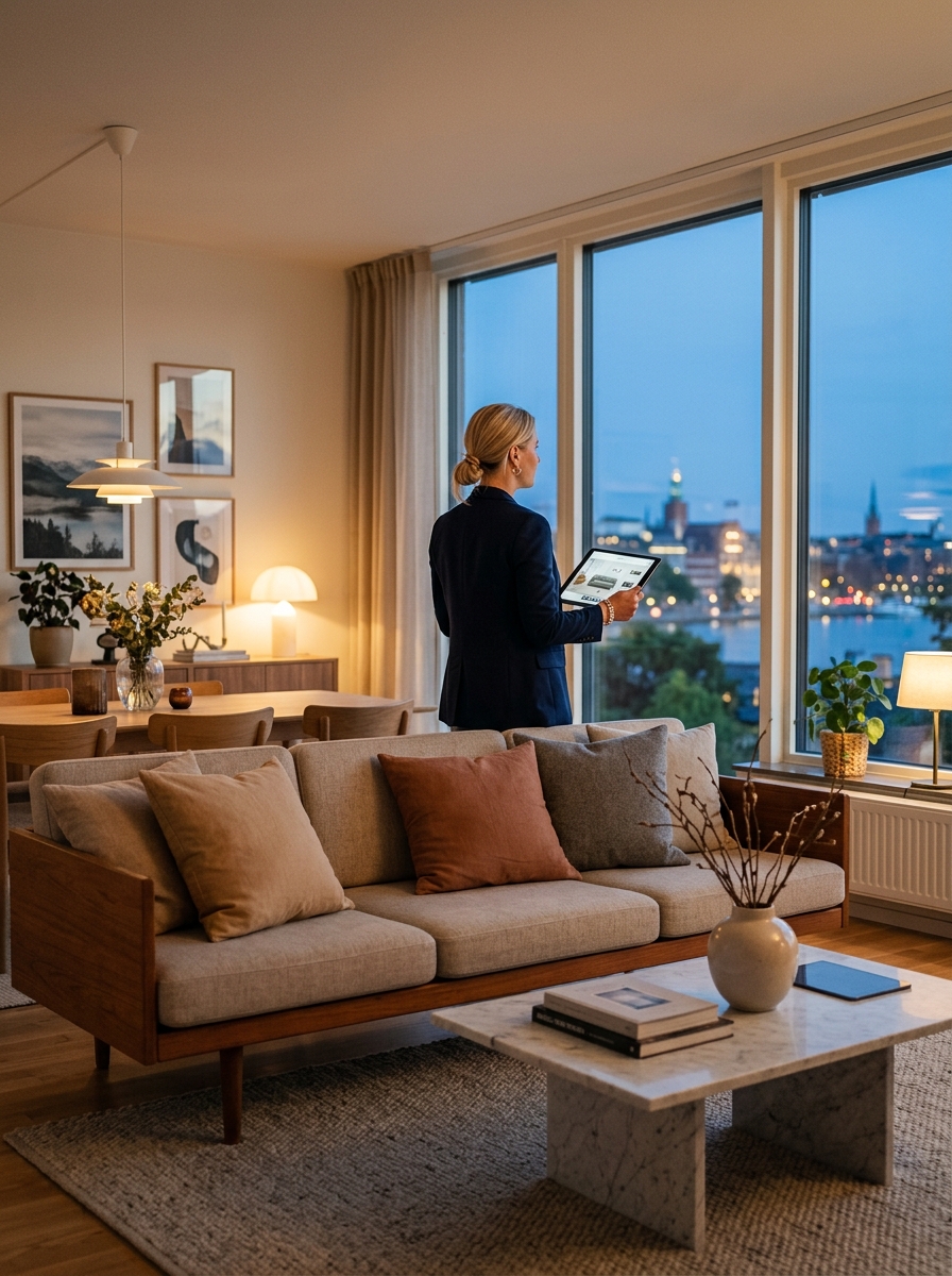 Virtual Staging Real Estate i Sverige: 2026 års spelbok för mäklare